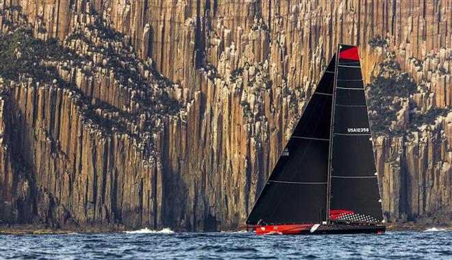 Spectacular - Tasmanian coast - Sydney-Hobart race ©  Kurt Arrigo http://www.loropianasuperyachtregatta.com